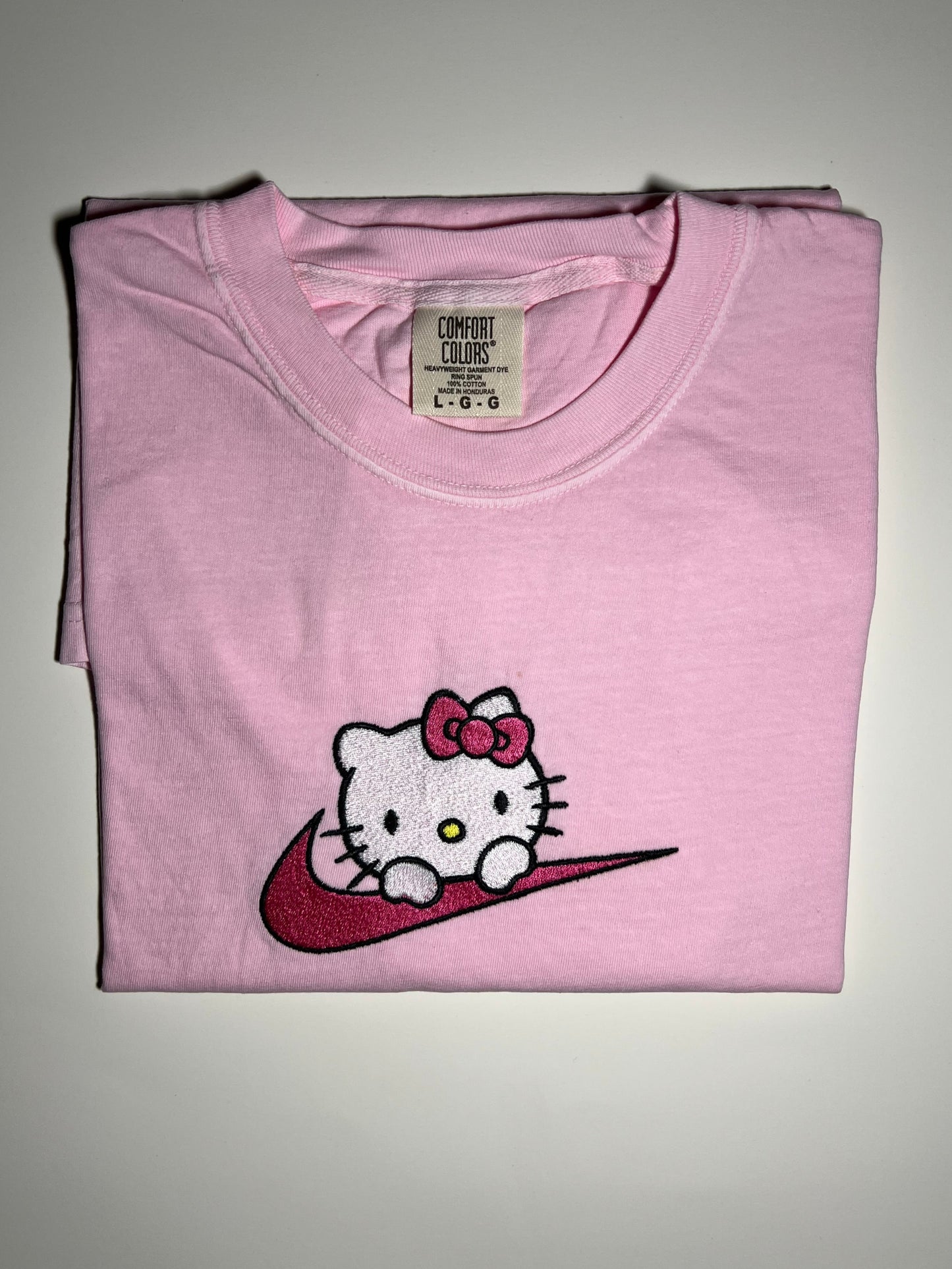 Adorable Cartoon Cat Short Sleeve T-Shirt