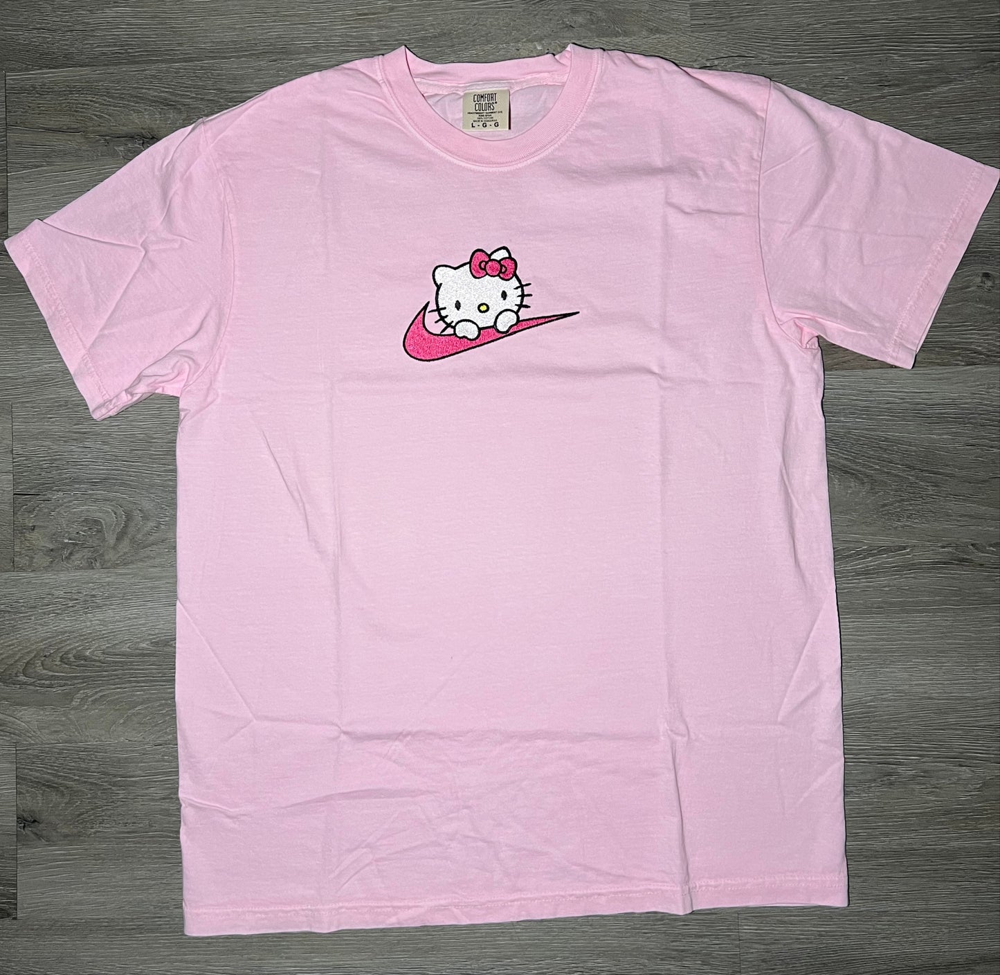 Adorable Cartoon Cat Short Sleeve T-Shirt