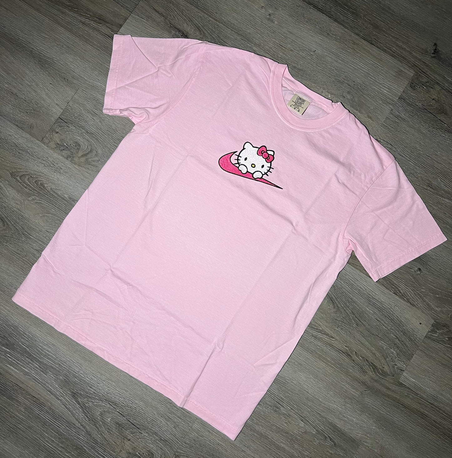 Adorable Cartoon Cat Short Sleeve T-Shirt