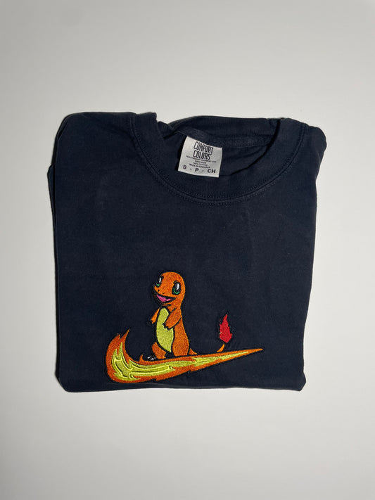 Mini Orange Dragon Short Sleeve T-Shirt