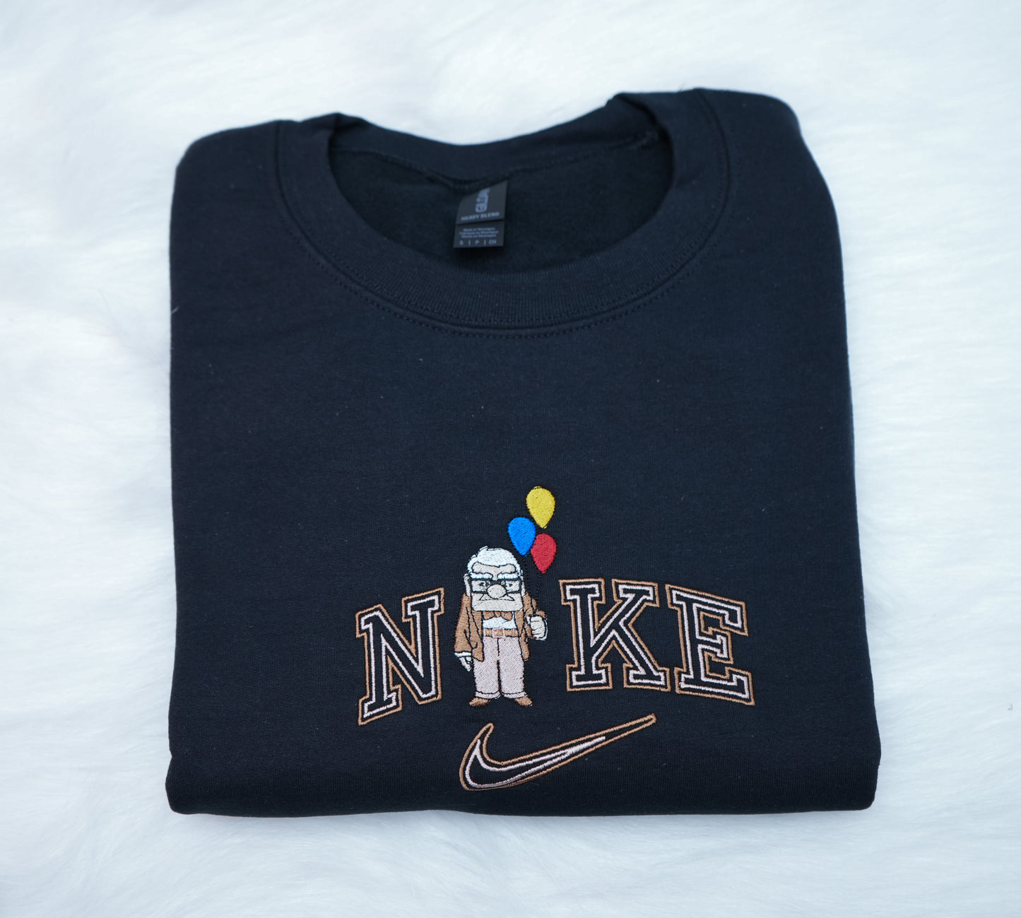 Carl long sleeve custom crewneck swetaer