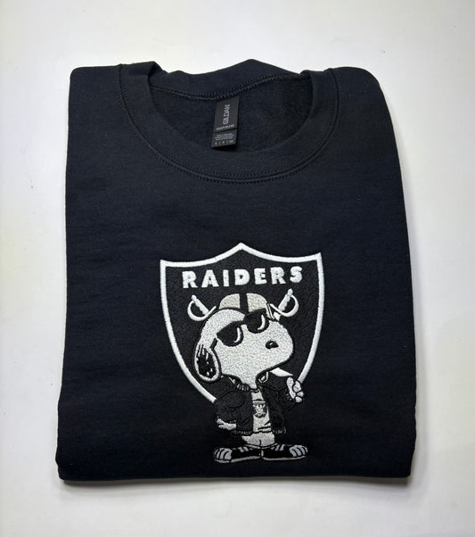 Dog X Football team custom crewneck