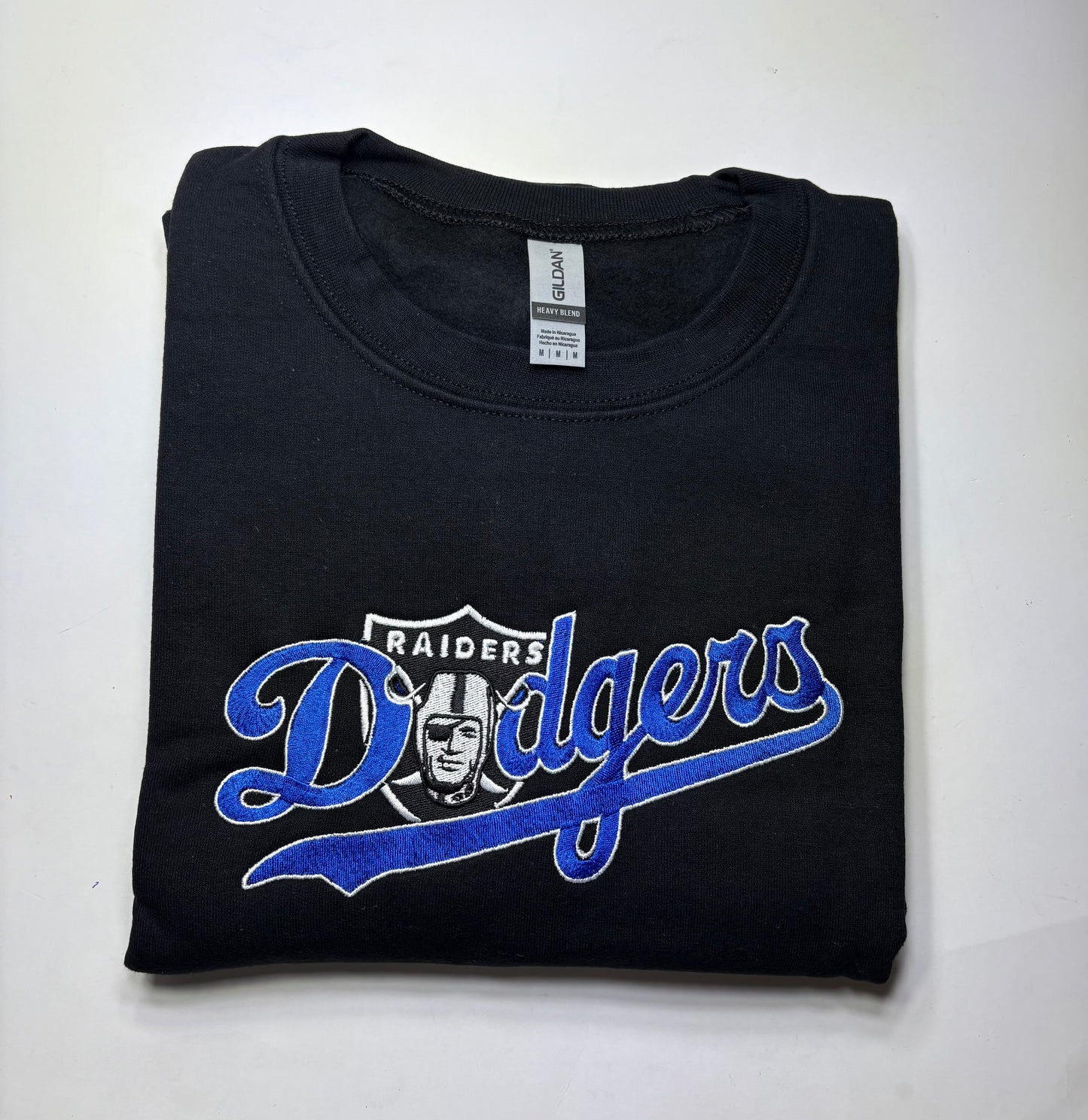 Football X Baseball team custom crewneck