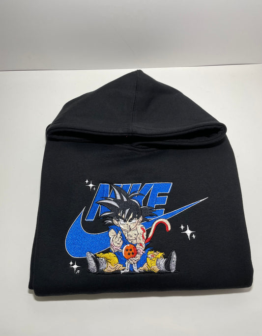 custom Goku X Nike hoodie