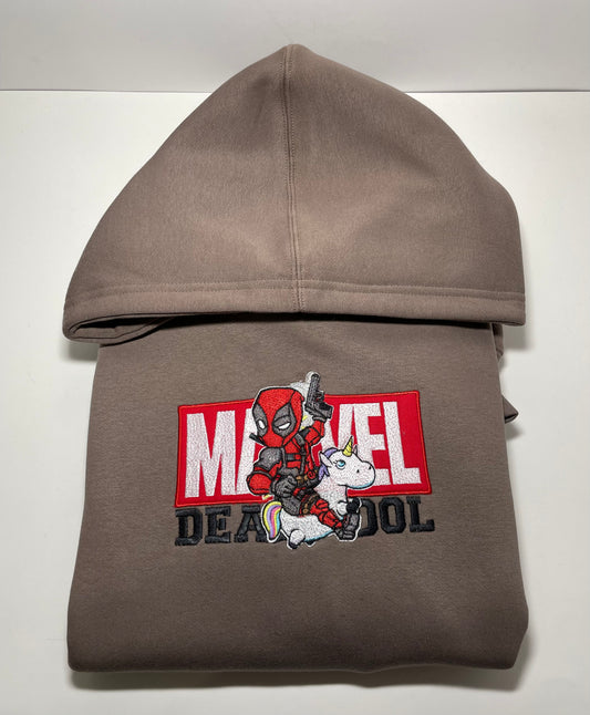 Custom DeadPool hoodie