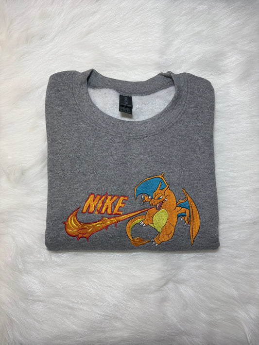 custom sweater ,dragon spitting fire