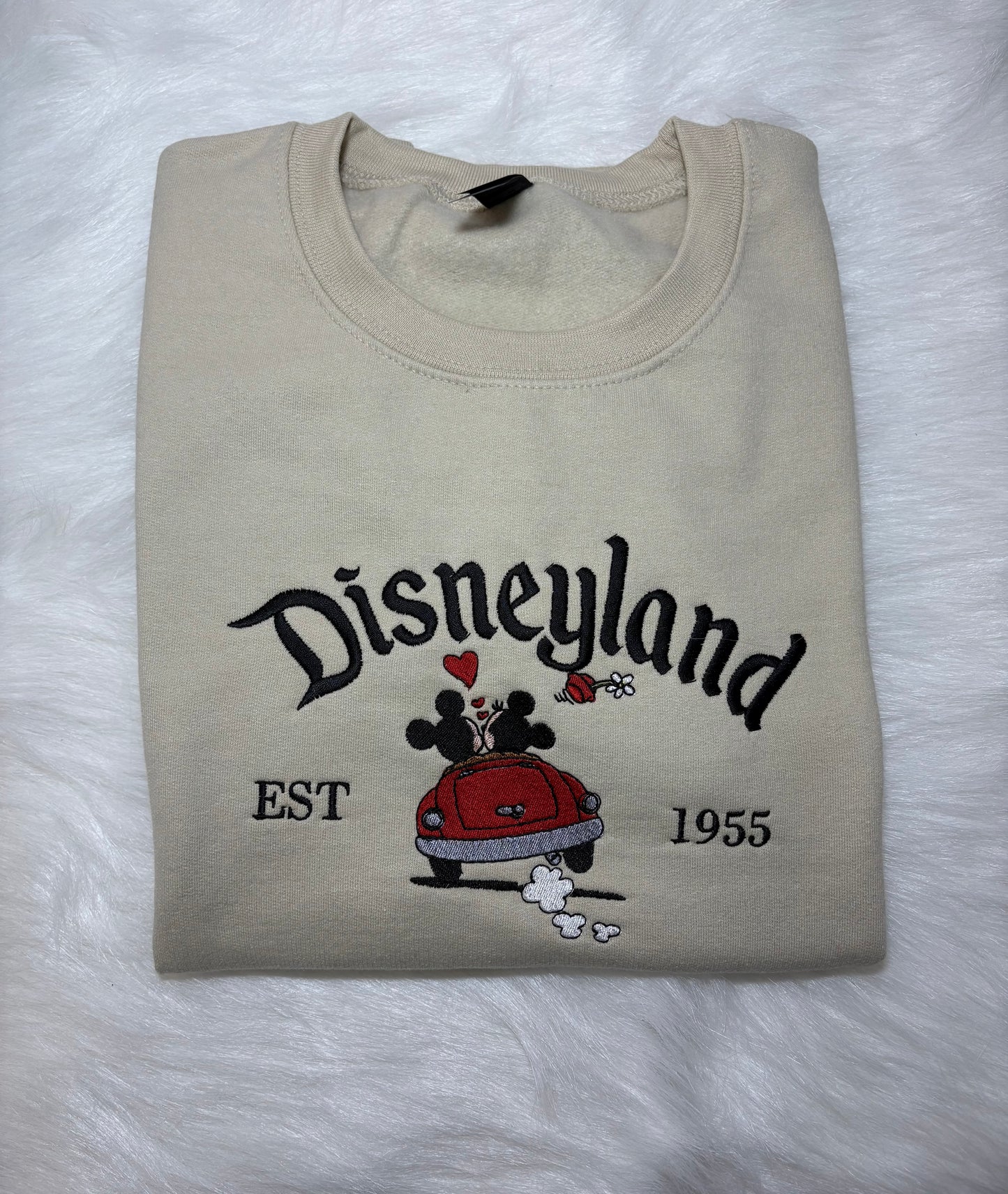 Long sleeve crewneck sweater ,Disney mouses